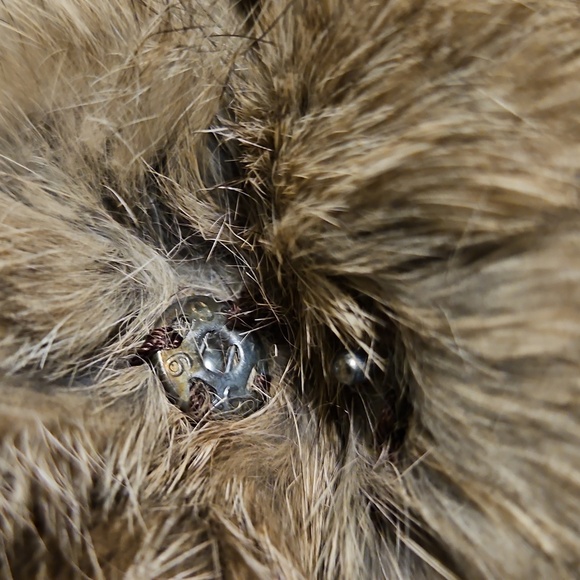 Mad Bomber Real Rabbit Fur Winter Hat With Button Front Flap & Ear Flaps Sz. S - Picture 6 of 8
